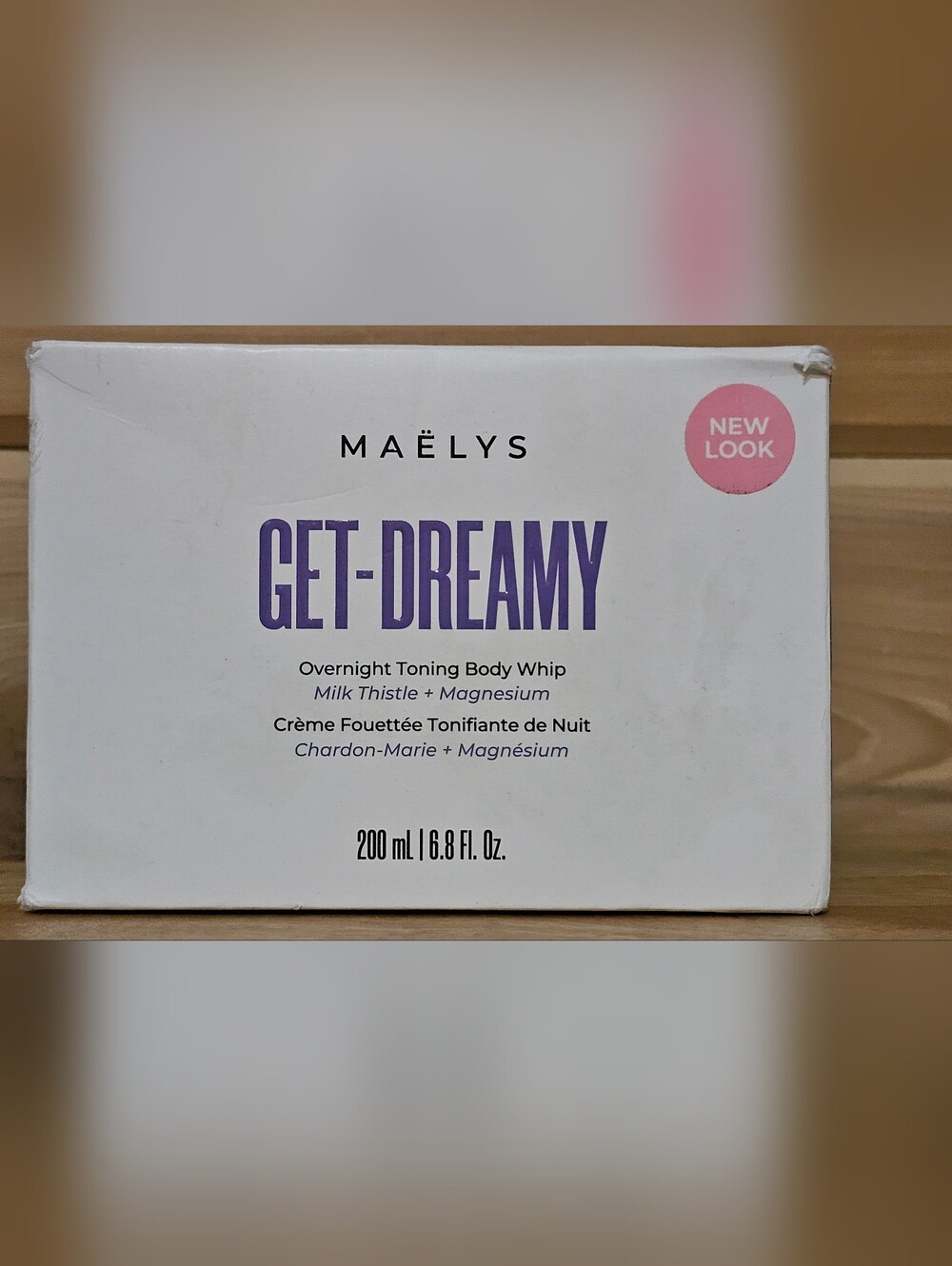 MAËLYS GET-DREAMY Overnight Toning Body Whip 6.8oz NEW Sealed